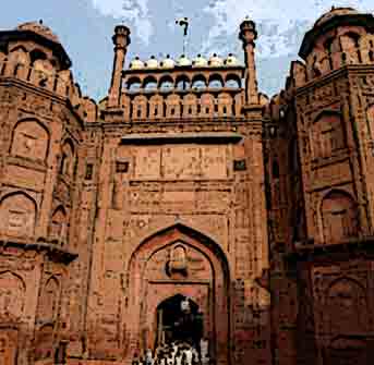 Delhi red fort tourist attraction delhi bed and breakfast sightseeing