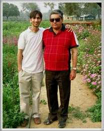 Shantigriha Bed and breakfast Delhi Owners Sahil and Shakti Pershad