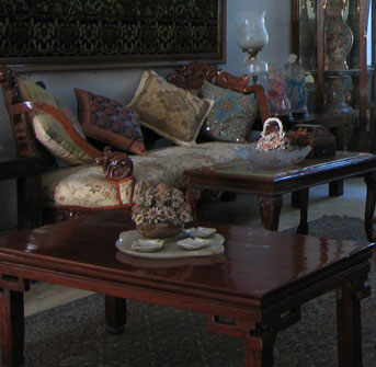 Shantigriha Bed and Breakfast Delhi Sitting Area, New Delhi bed and breakfast, New delhi B&B, Bnb in New delhi