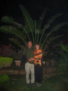 Visitors to Shantigriha