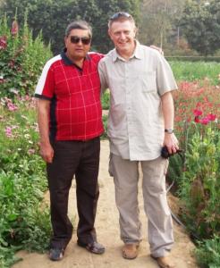 Visitors to Shantigriha